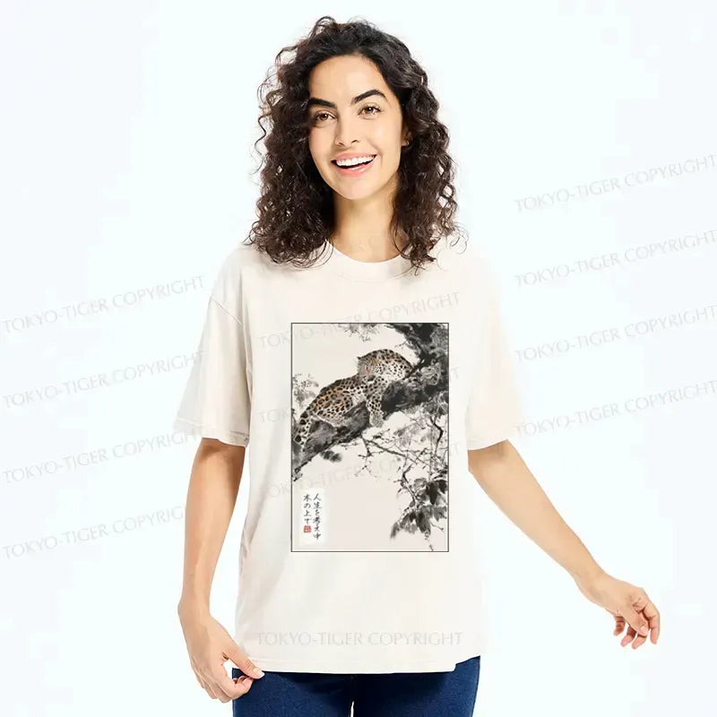 Washed Tiger Philosophy T-Shirt Best Seller