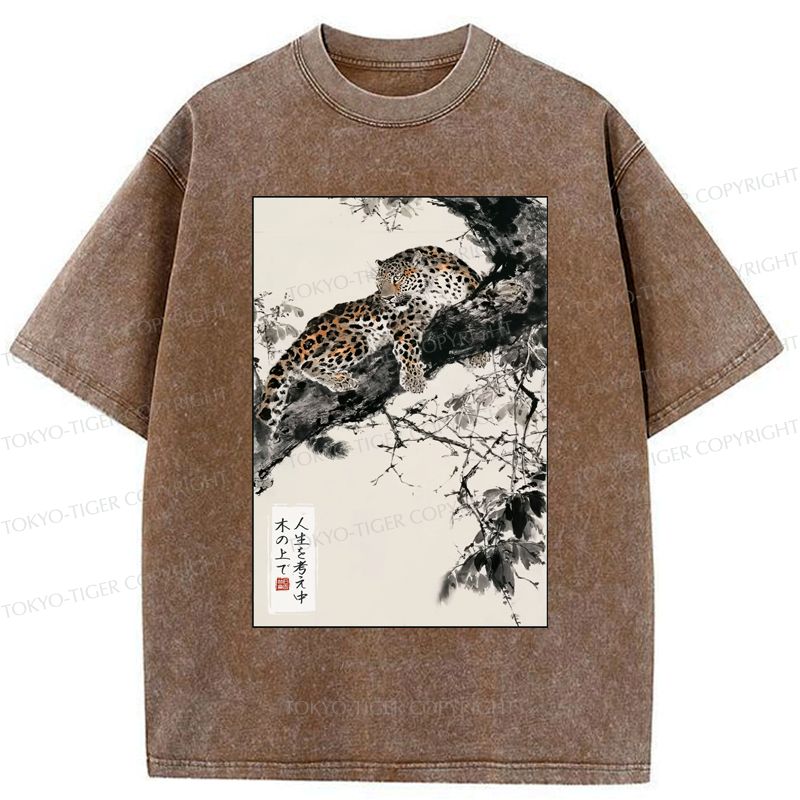 Washed Tiger Philosophy T-Shirt Best Seller
