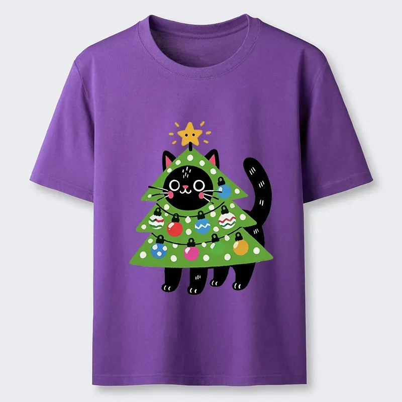 Japanese culture cat tee on sale