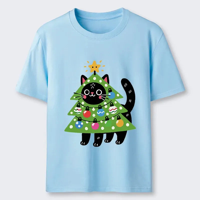 Japanese culture cat tee on sale