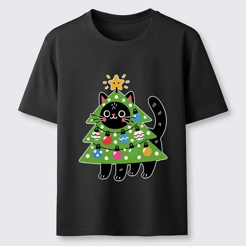 Japanese culture cat tee on sale