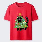 Japanese culture cat tee on sale