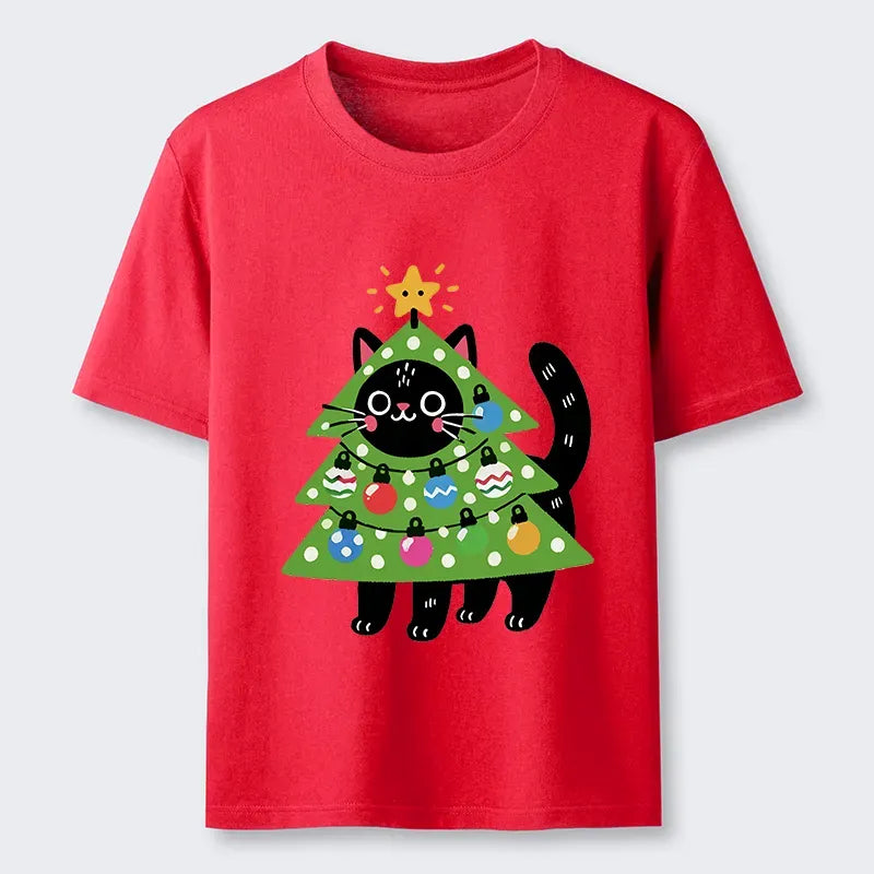 Japanese culture cat tee on sale