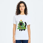 Classic vintage cat shirt for streetwear