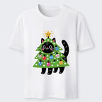 Classic vintage cat shirt for streetwear