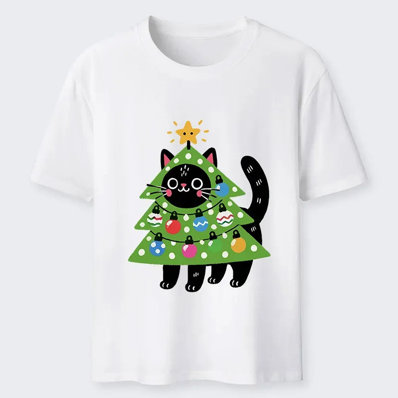 Classic vintage cat shirt for streetwear