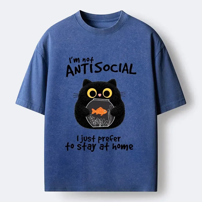 tokyo tiger meme anti social cat tee