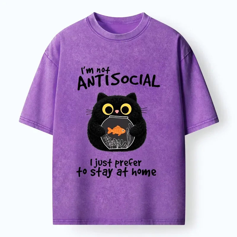 tokyo tiger meme anti social cat tee