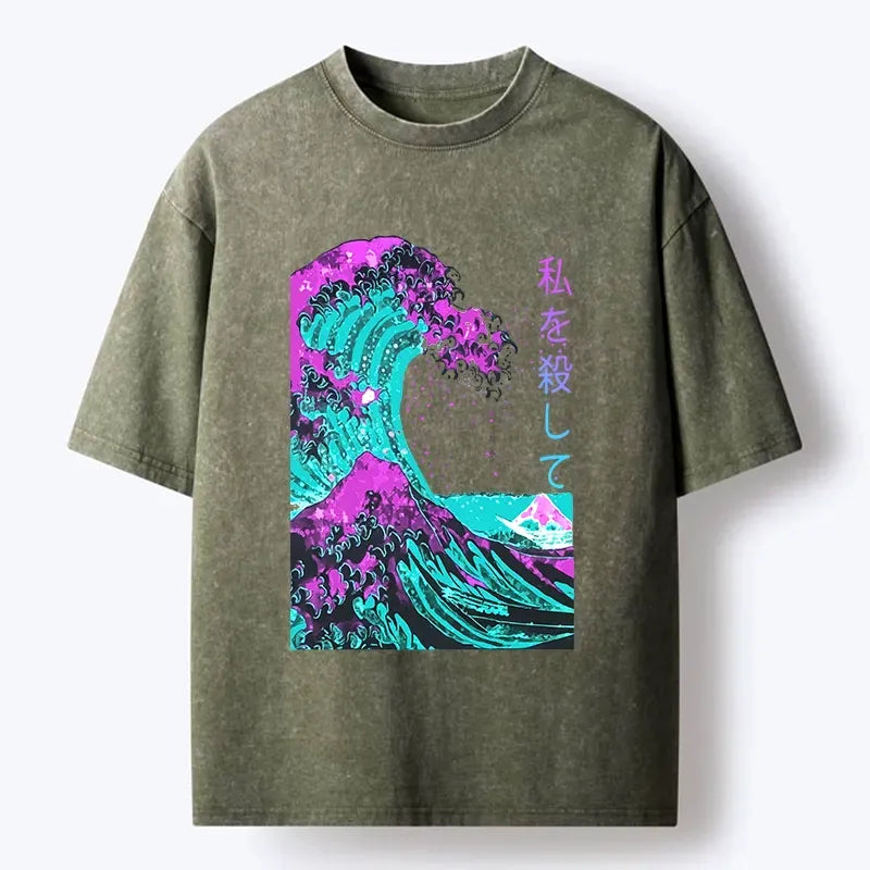 Japanese Woodblock Print T-Shirt