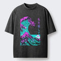 Great Wave Off Kanagawa Washed Tee