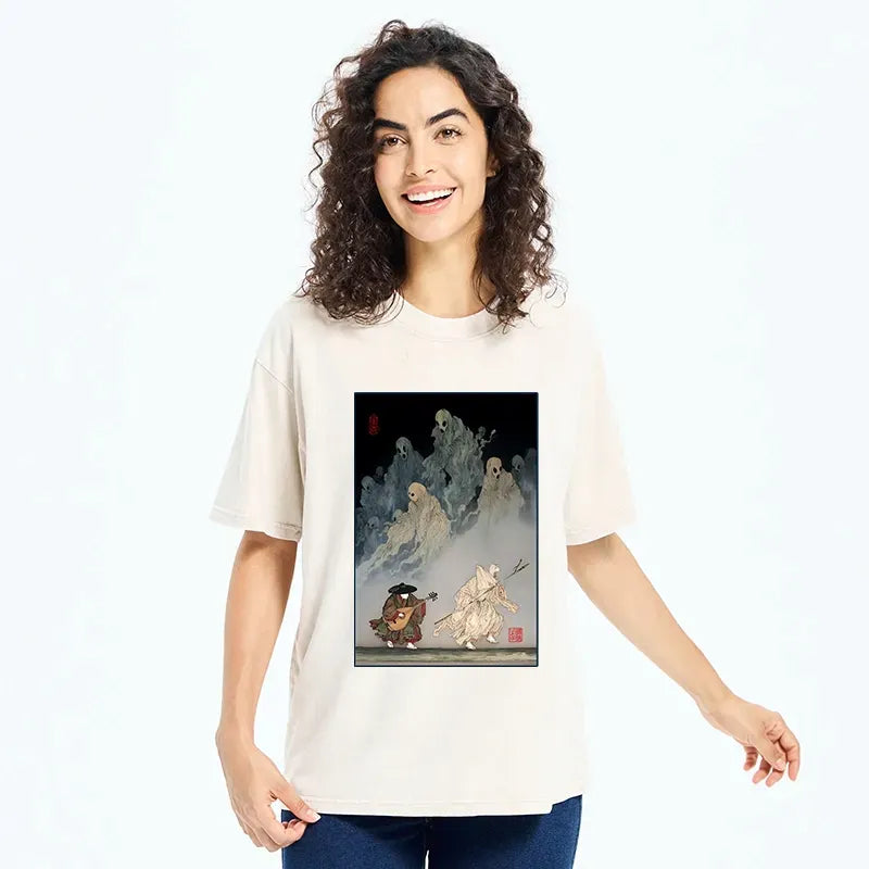 Japanese Ghost T-Shirt for Gift Idea