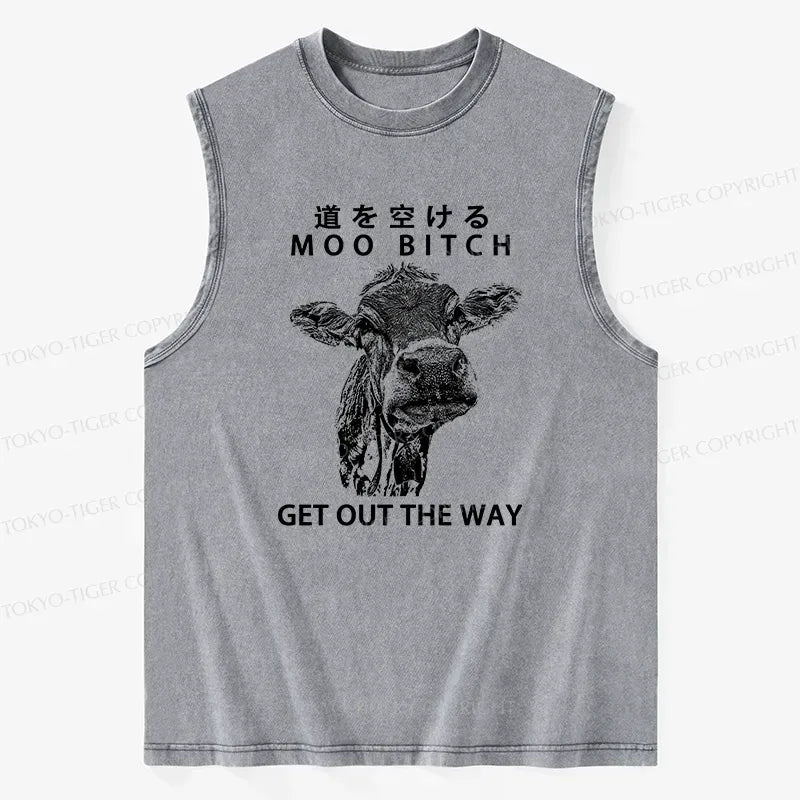 Funny Cow Tank Top for Summer