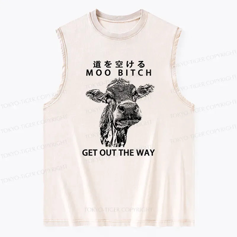 Funny Cow Tank Top for Summer
