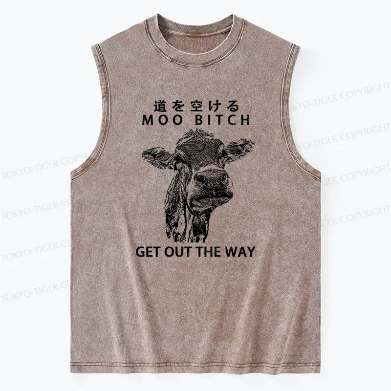 Funny Cow Tank Top for Summer