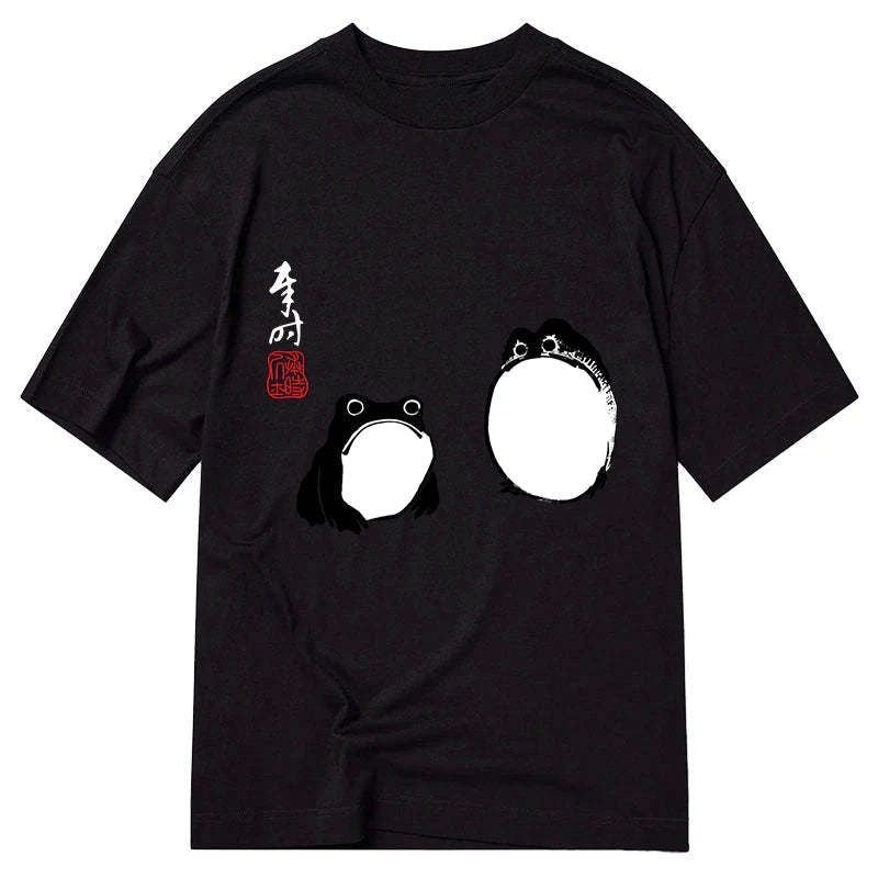 Matsumoto Hoji frog shirt trendy gift