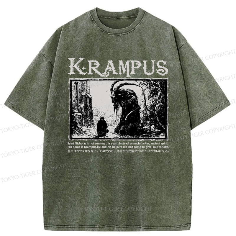 Krampus Japanese vintage t shirt