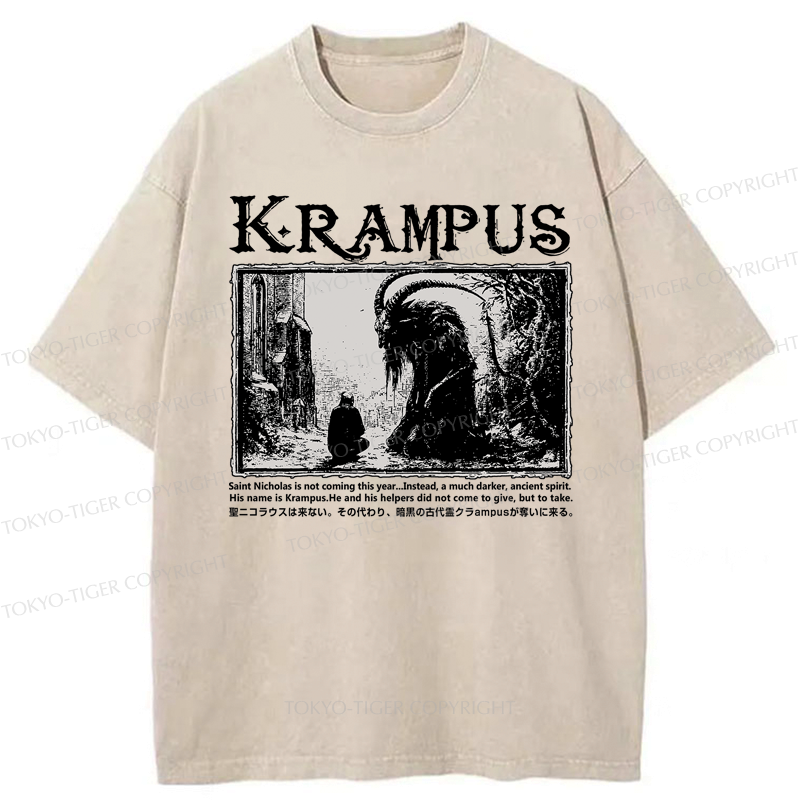 Krampus Japanese vintage t shirt