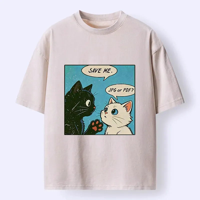 Funny Cat Meme T-Shirt Gift Idea