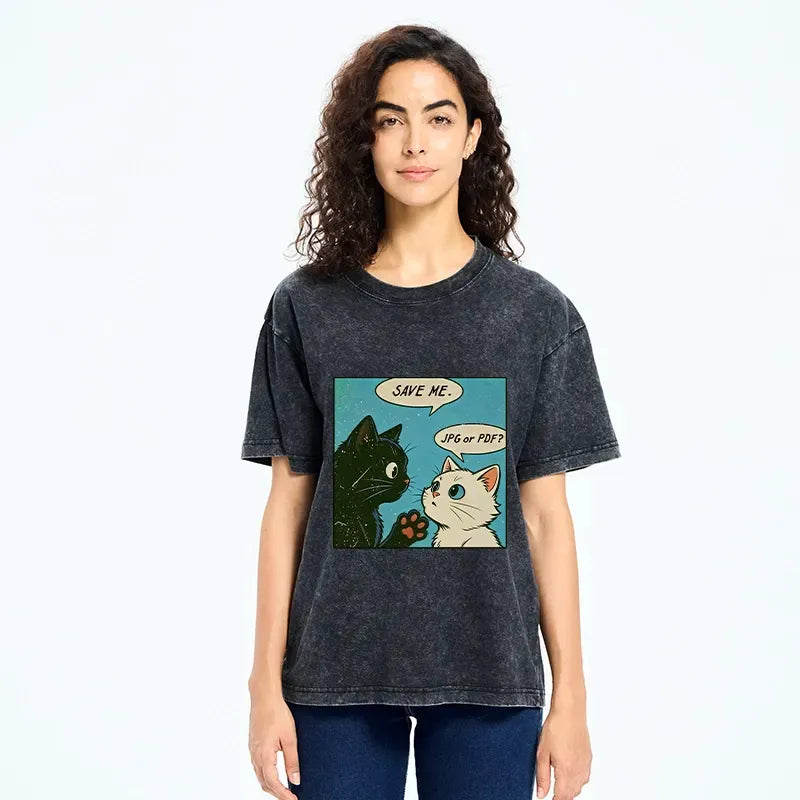 Funny Cat Meme T-Shirt Gift Idea