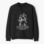 Kyoto-Lion Smoking Duck Funny Washed Terry Sweatshirt