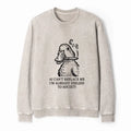 Kyoto-Lion Smoking Duck Funny Washed Terry Sweatshirt
