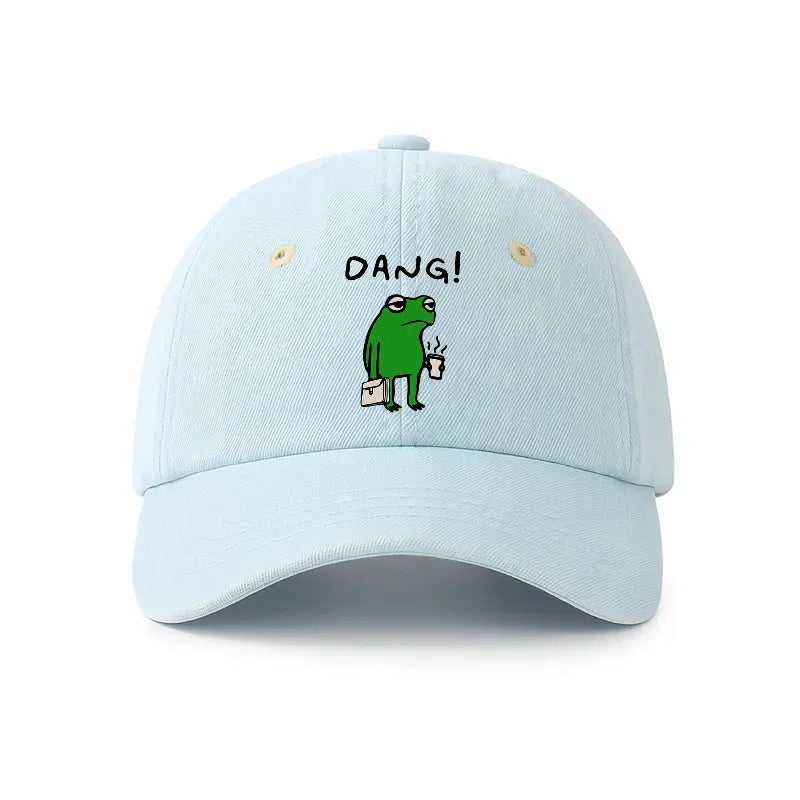 Kyoto-Lion Is It Already Monday Denim Cap