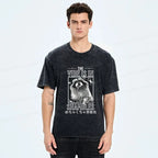 Vintage Japan Raccoon Tee for Streetwear