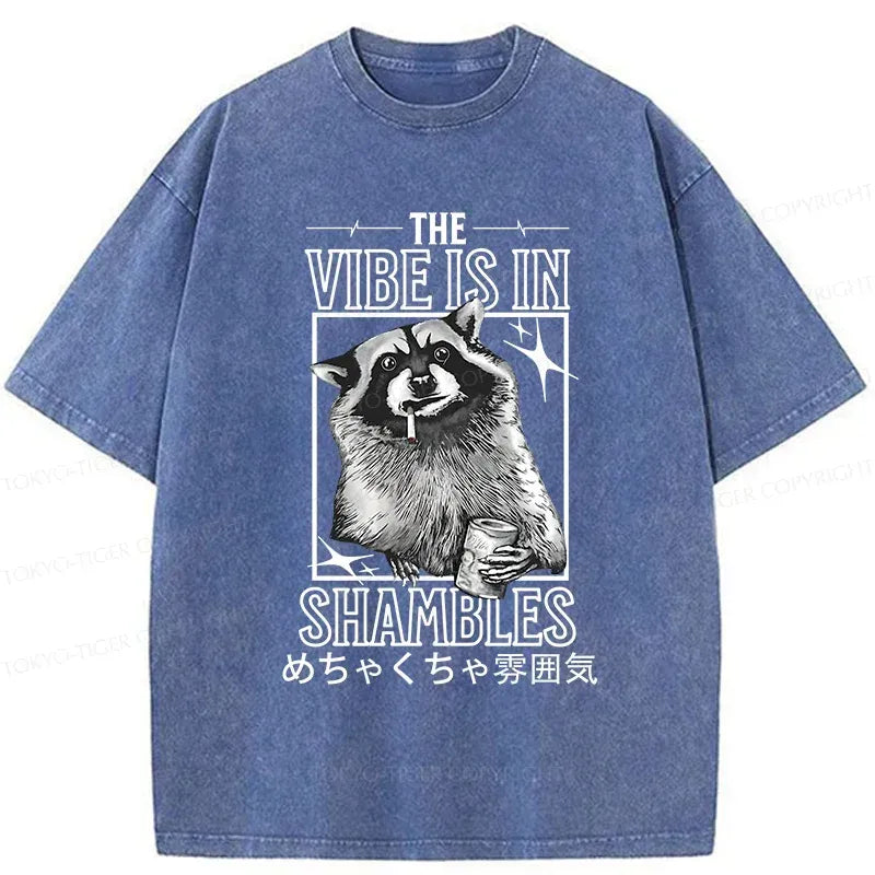 Vintage Japan Raccoon Tee for Streetwear