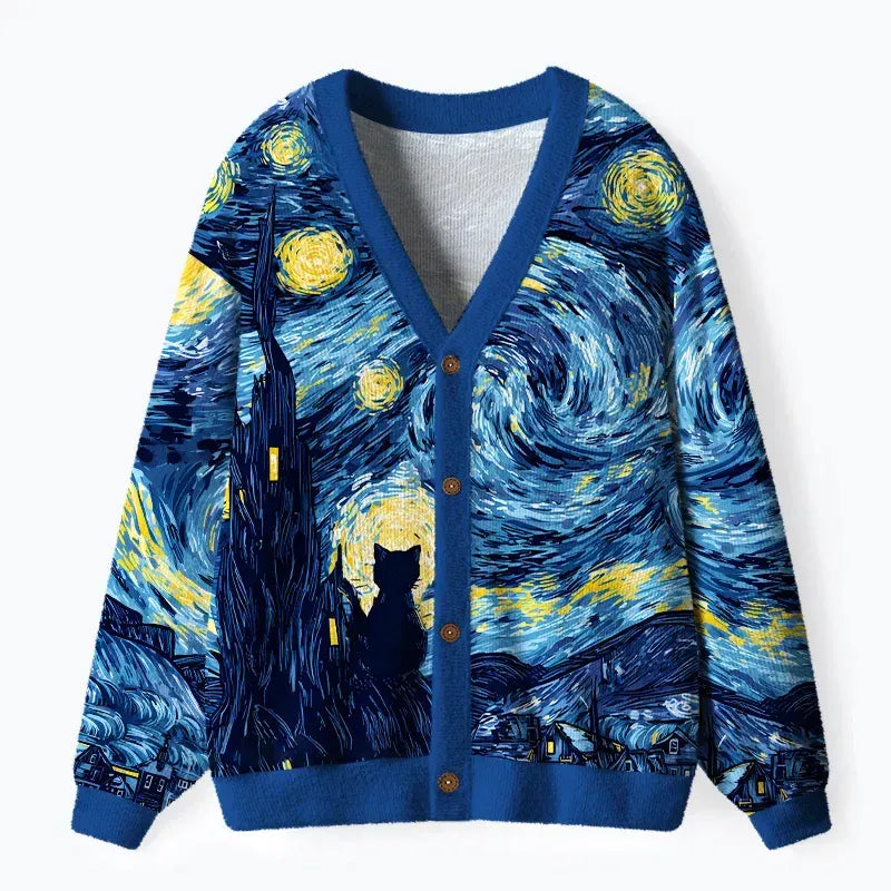 Kyoto Lion Cat Sweater for Women