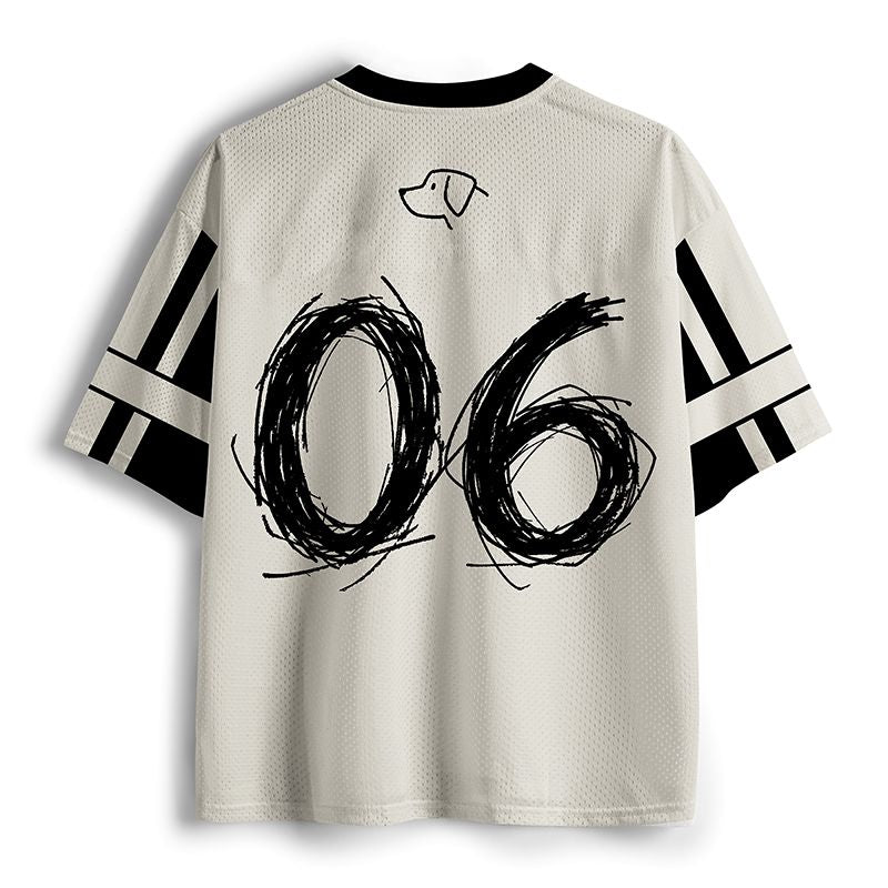 Breathable Mesh Jersey for Daily Wear