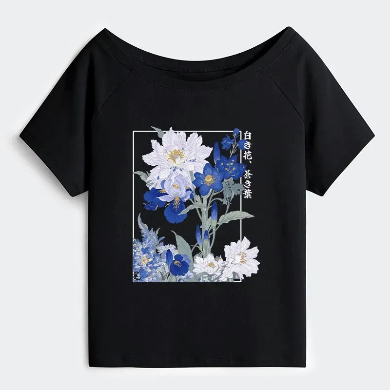 Sakura Blossom Off Shoulder Tee Limited Edition