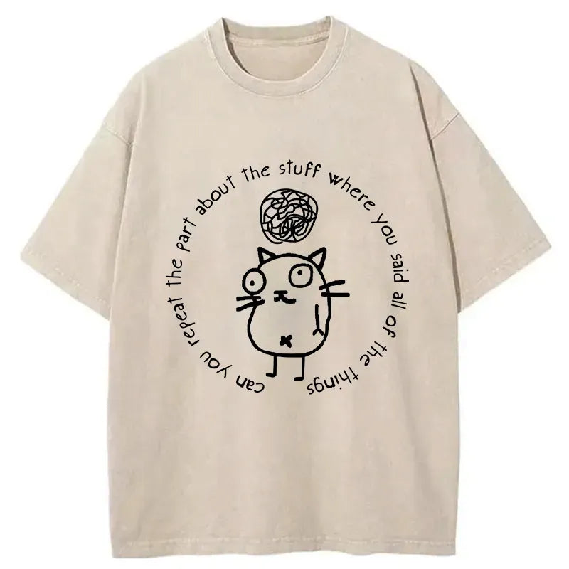 ADHD Cat Meme Unisex T-Shirt Gift Idea