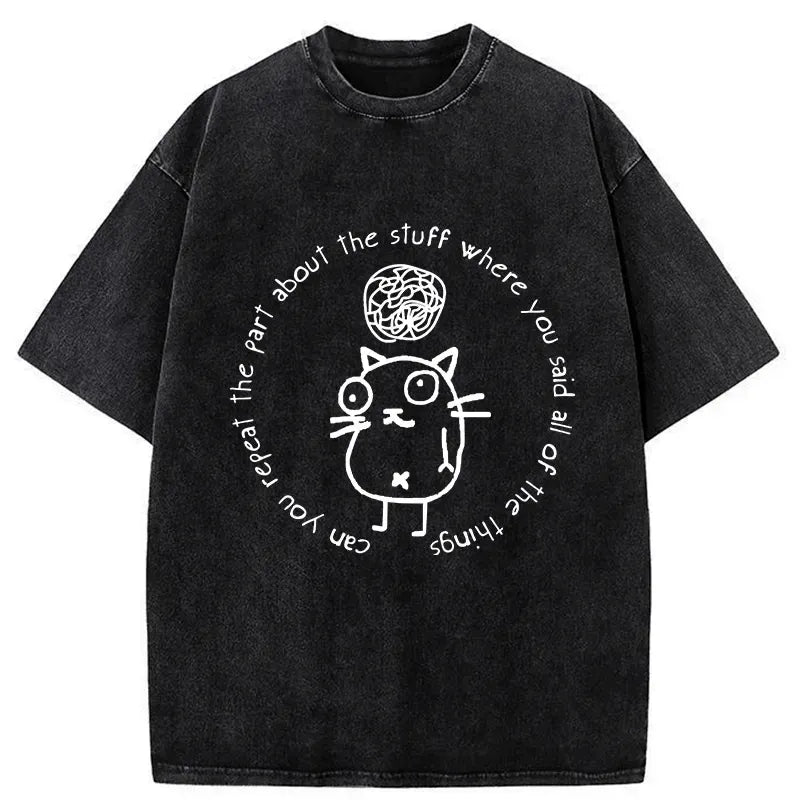 ADHD Cat Meme Unisex T-Shirt Gift Idea
