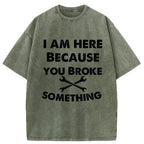 Kyoto-Lion Mechanic Funny Washed T-Shirt