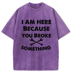 Japanese Vintage Washed T-Shirt for Streetwear