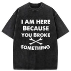 Japanese Vintage Washed T-Shirt for Streetwear