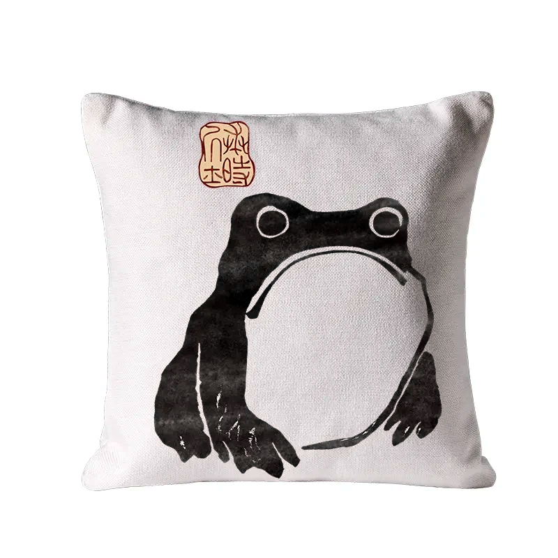 Matsumoto Hoji Frog Cushion Pillow Best Seller