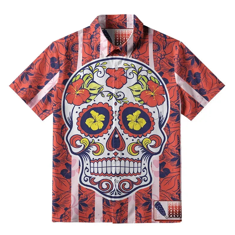 Vintage Japanese Button-up Shirt On Sale