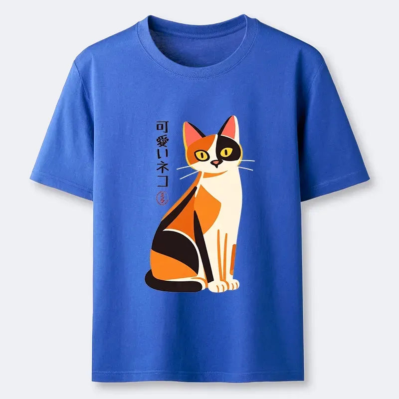 Japanese Cat T-Shirt Gift Idea