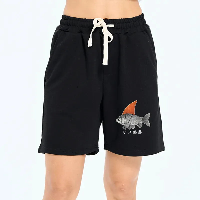 Kyoto-Lion Fish Disguise Unisex Shorts