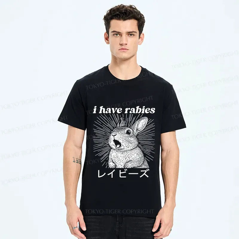 Kyoto-Lion Funny Rabbit Classic T-Shirt
