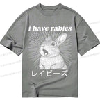 Kyoto-Lion Funny Rabbit Classic T-Shirt