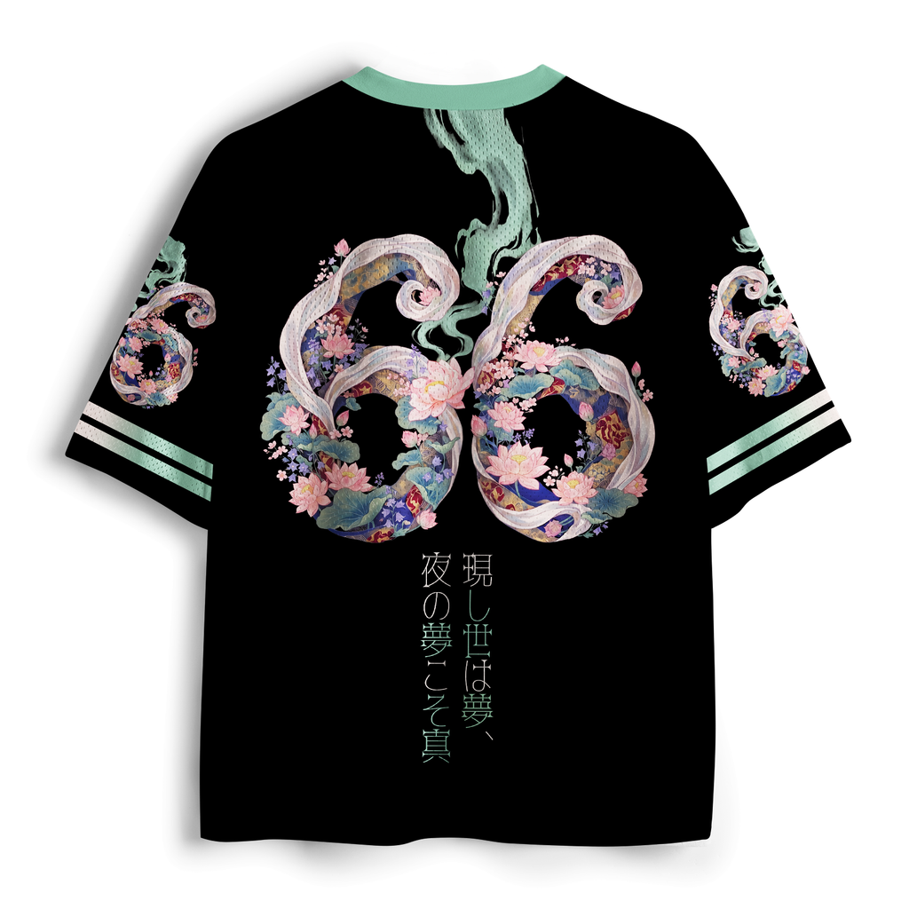 Kyoto Lotus Geisha Mesh Jersey Best Seller
