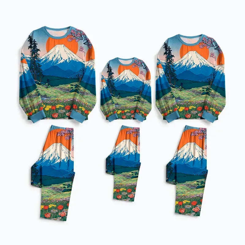 Matching Family Pajamas for Vacation Summer