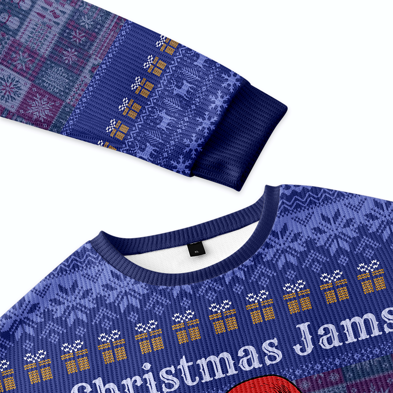 funny sarcastic Christmas sweatshirt for men