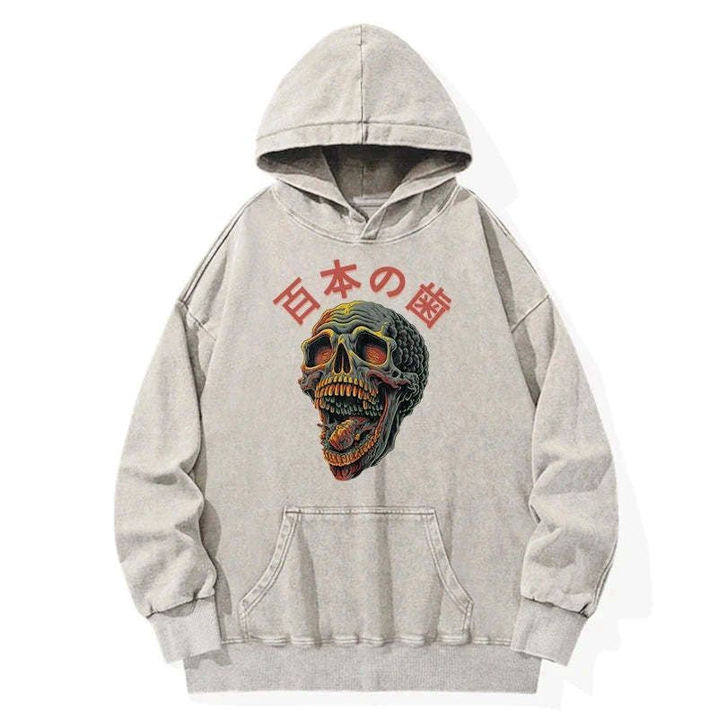 vintage Kyoto lion skull hoodie on sale