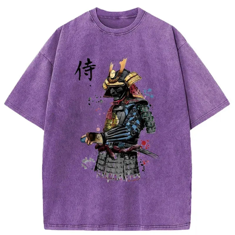 Unisex Vintage Samurai T-Shirt with Free Shipping