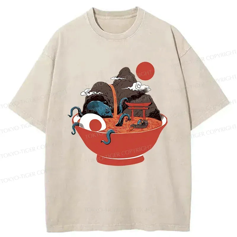 Kyoto-Lion Unisex T-Shirt Streetwear Casual