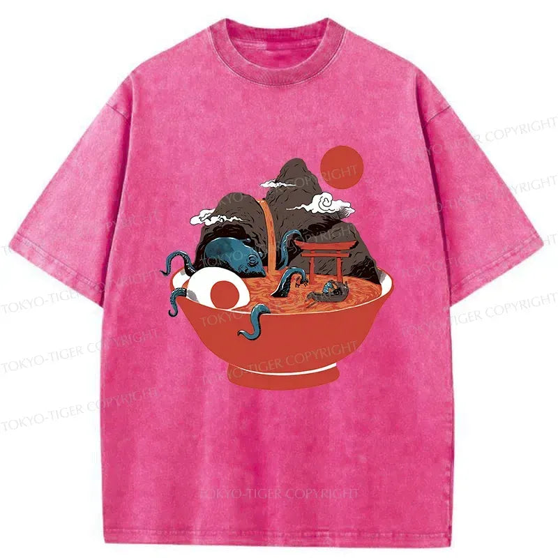 Kyoto-Lion Unisex T-Shirt Streetwear Casual