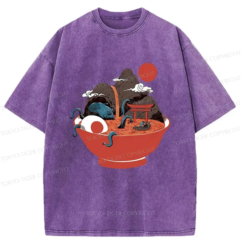 Kyoto-Lion Unisex T-Shirt Streetwear Casual